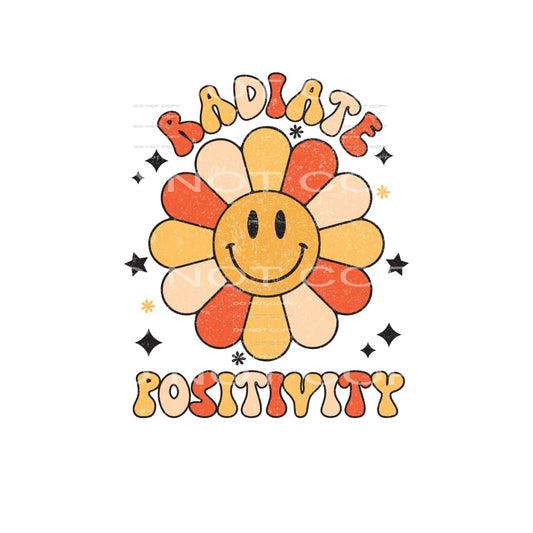Radiate Positivity #4917 Sublimation transfers - Heat