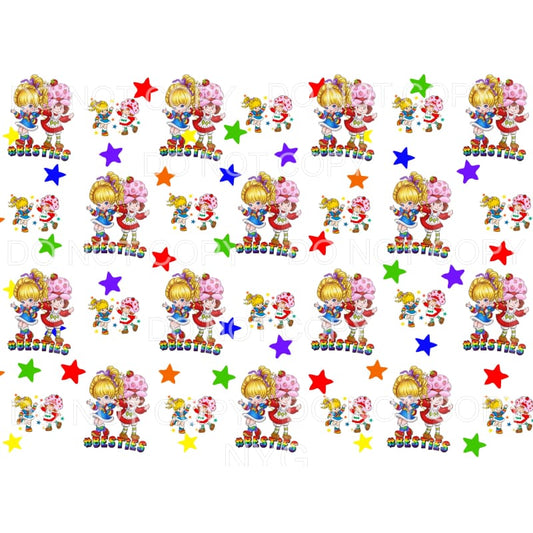 Rainbow brite and strawberry shortcake besties sheet # 4 