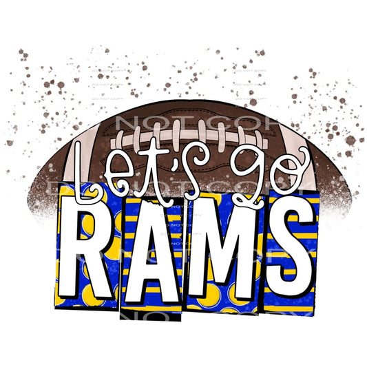 rams #4096 Sublimation transfers - Heat Transfer