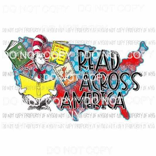 Read Across America dr seuss books Sublimation transfers Heat Transfer