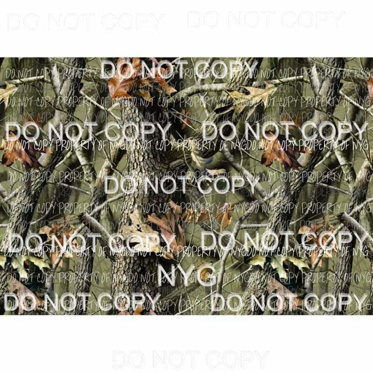 Realtree Camo Sheet #2 Sublimation transfers 13 x 9 inches Heat Transfer