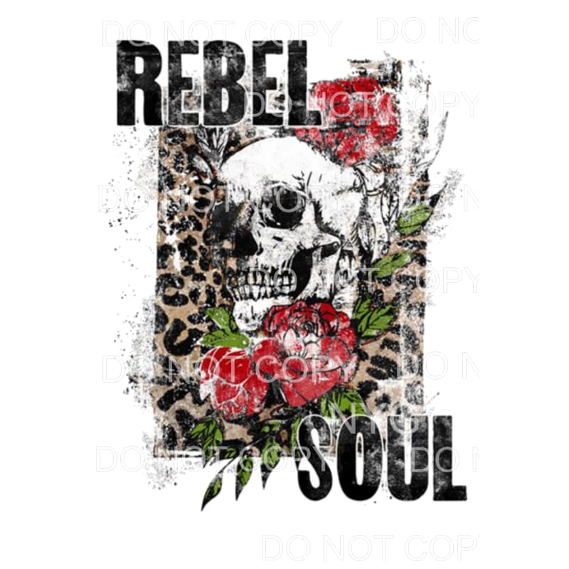 Rebel Soul # 379 Sublimation transfers - Heat Transfer