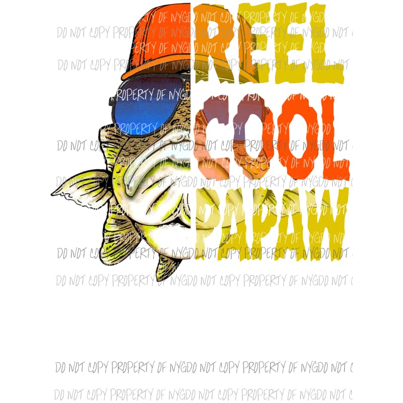 Reel Cool PA PAW Sublimation transfers Heat Transfer