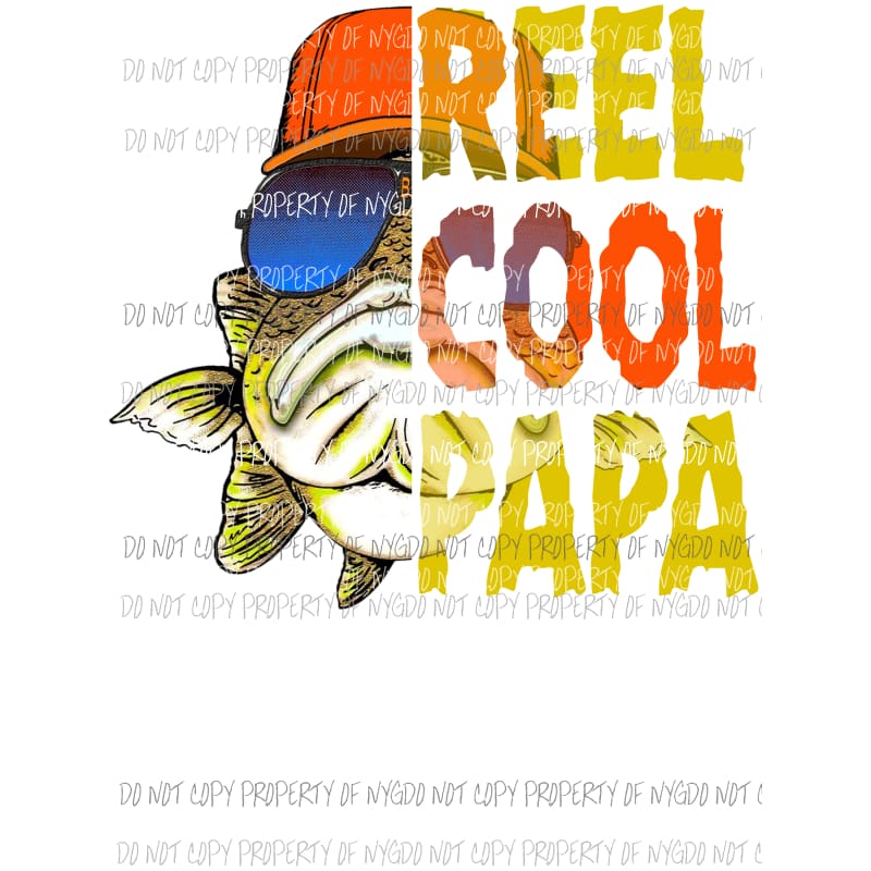 Reel Cool PAPA Sublimation transfers Heat Transfer