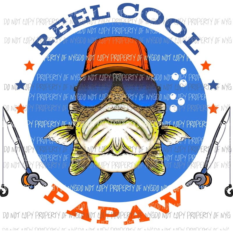 Reel Cool PAPAW Sublimation transfers Heat Transfer
