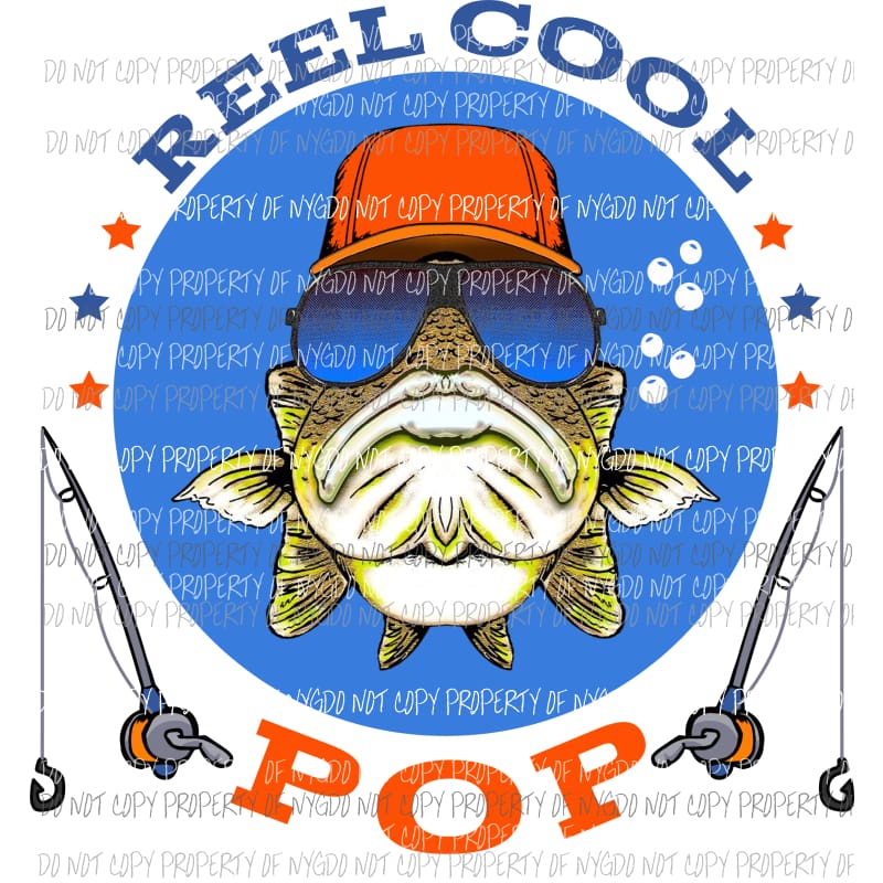 Reel Cool POP Sublimation transfers Heat Transfer