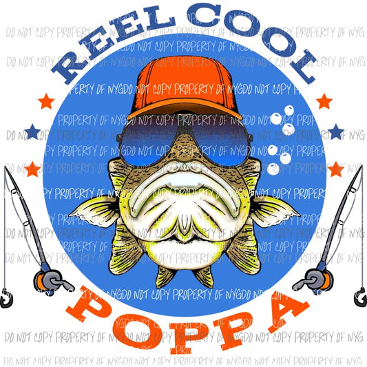 Reel Cool POPPA Sublimation transfers Heat Transfer