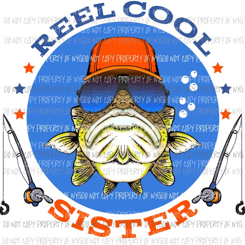 Reel Cool SISTER Sublimation transfers Heat Transfer
