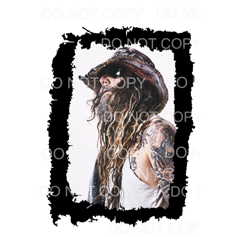 Rob Zombie #1 Sublimation transfers - Heat Transfer