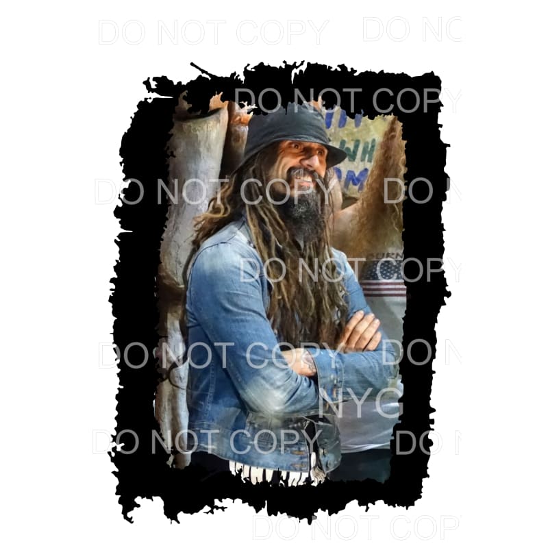 Rob Zombie #3 Sublimation transfers - Heat Transfer