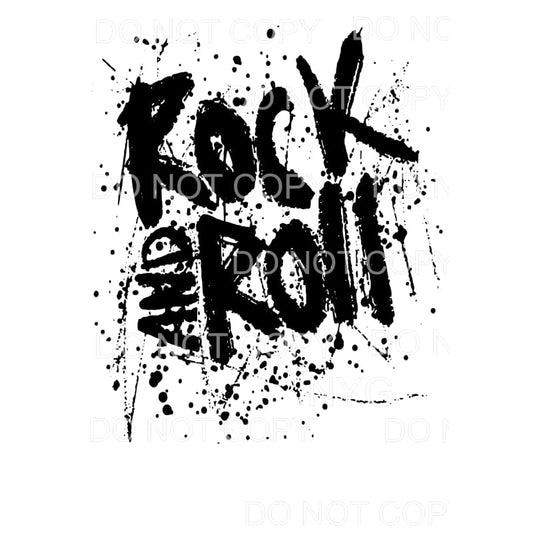 Rock and Roll # 2 Sublimation transfers - Heat Transfer