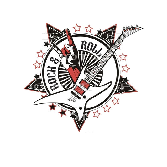 Rock And Roll #4786 Sublimation transfers - Heat Transfer