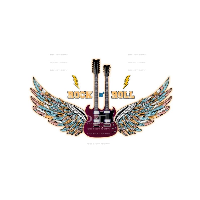 Rock N’ Role #4139 Sublimation transfers - Heat Transfer