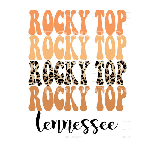 rocky top tennessee # 4496 Sublimation transfers - Heat 