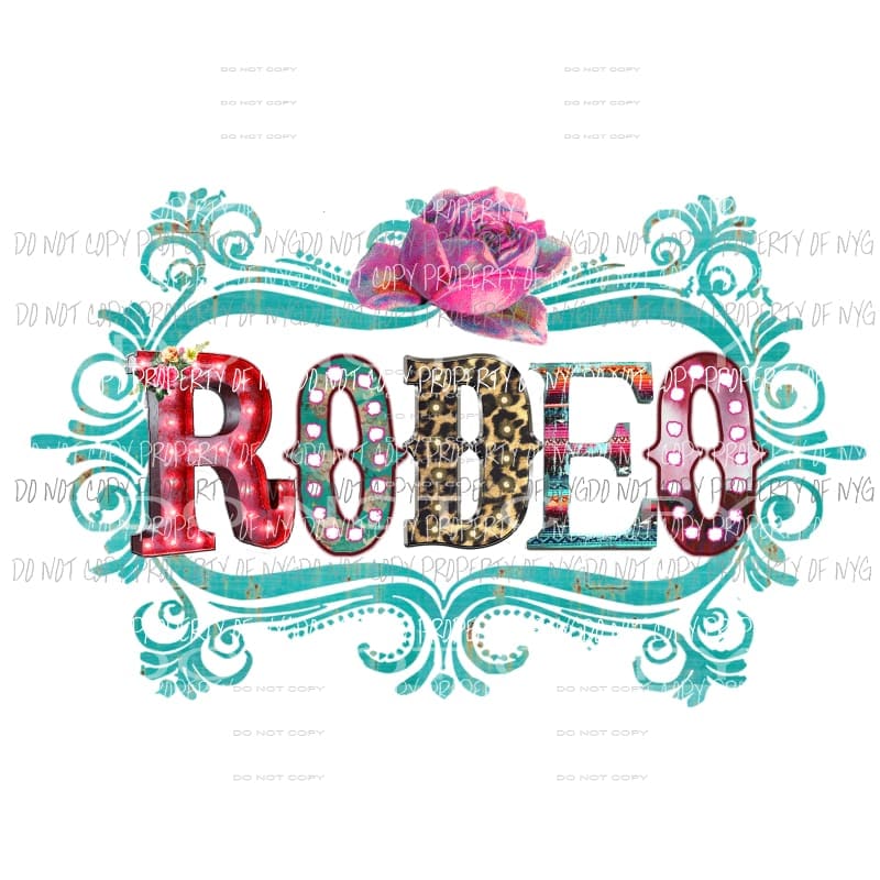 Rodeo Sublimation transfers Heat Transfer