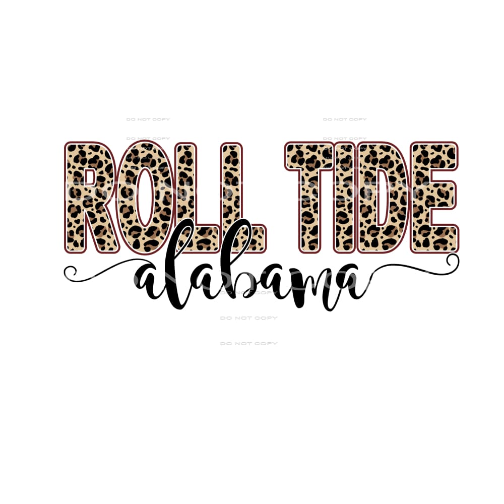 roll tide alabama # 4495 Sublimation transfers - Heat 