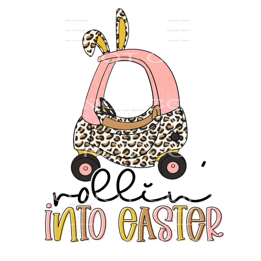 rollin into easter #4296 Sublimation transfers - Heat 