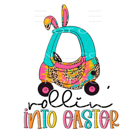 rollin into easter #4550 Sublimation transfers - Heat 