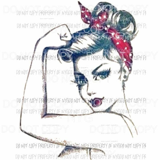 Rosie Sublimation transfers Heat Transfer