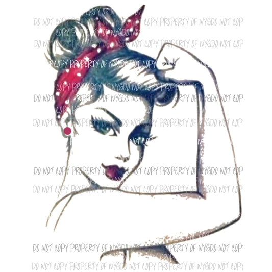 Rosie Sublimation transfers Heat Transfer