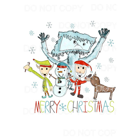 Ryder Christmas Design #2 Sublimation transfers - Heat 