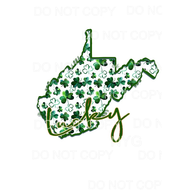 Saint Patrick’s Day Clover color States All states in drop 