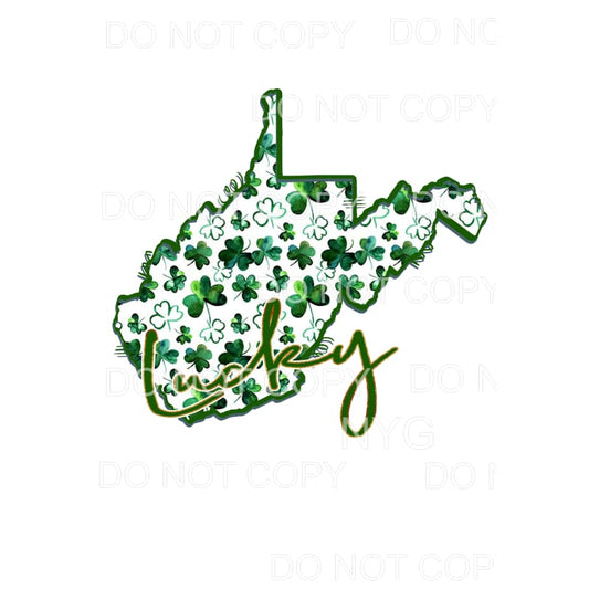 Saint Patrick’s Day Clover color States All states in drop 
