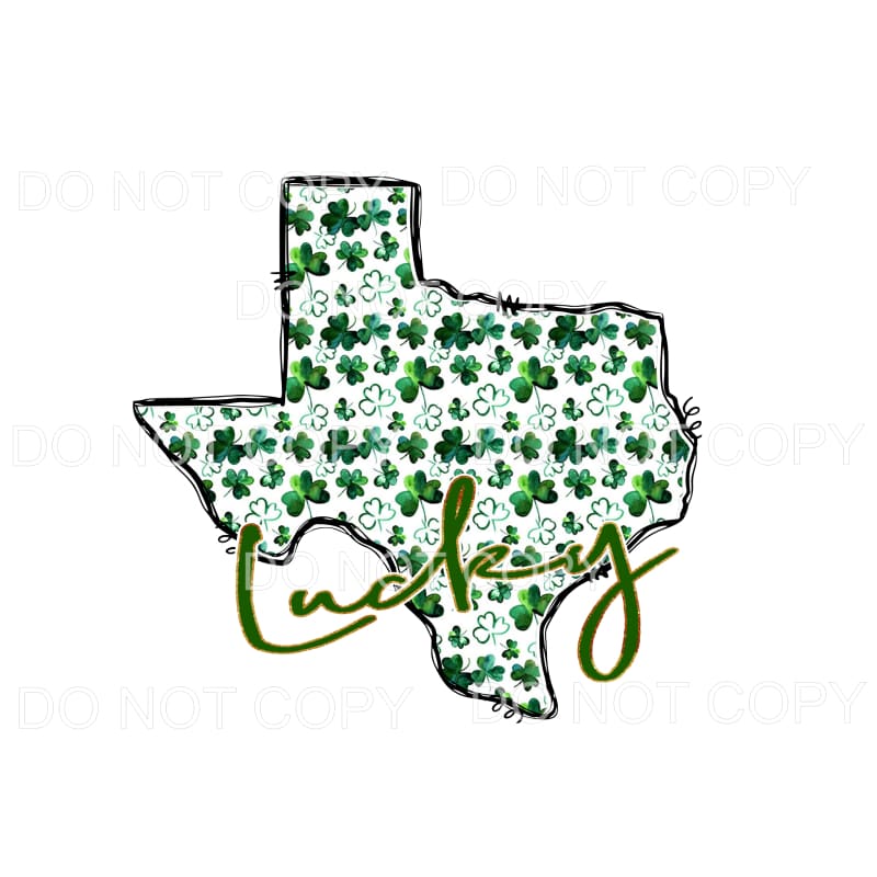 Saint Patrick’s Day Clover color States All states in drop 