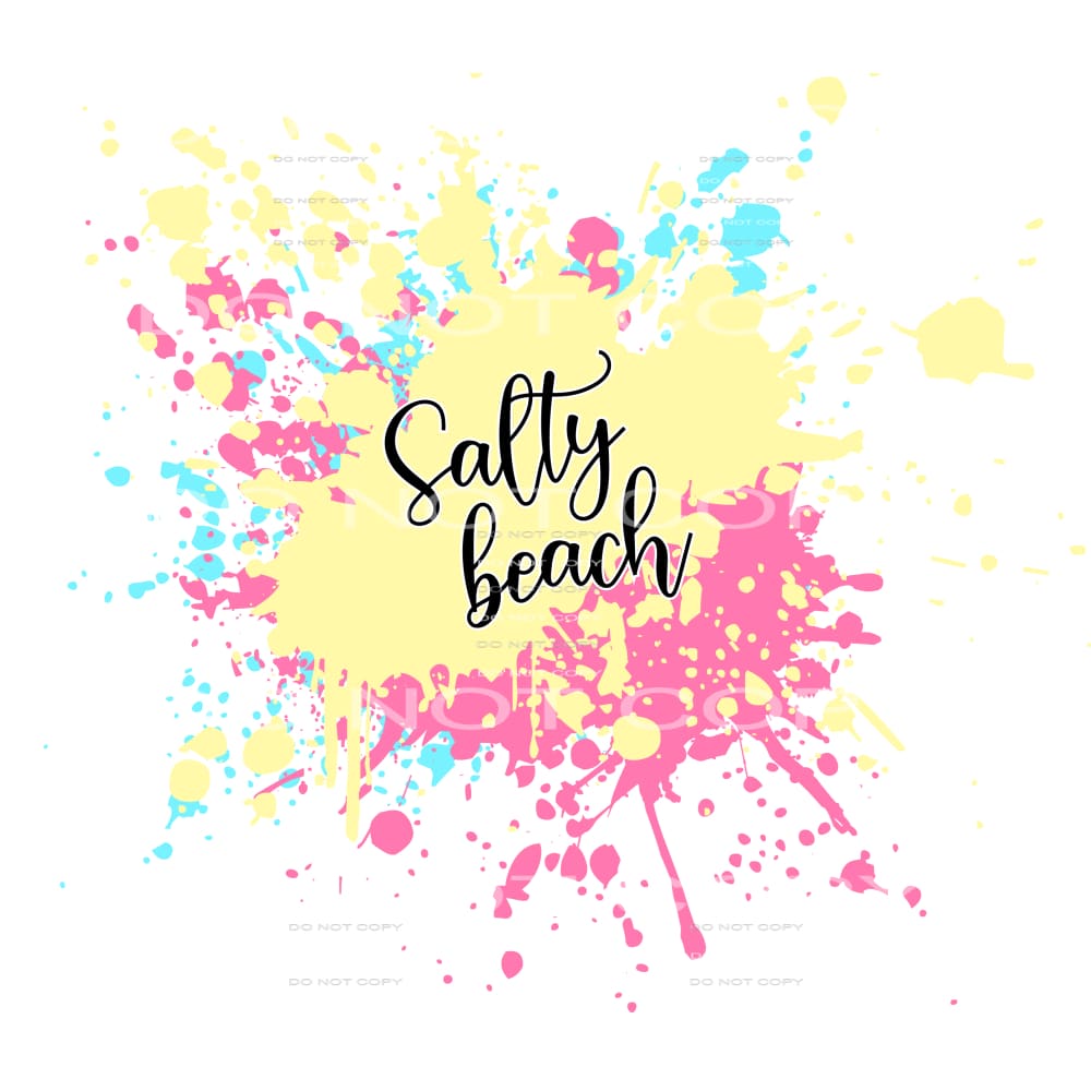 salty beach #6290 Sublimation transfers - Heat Transfer