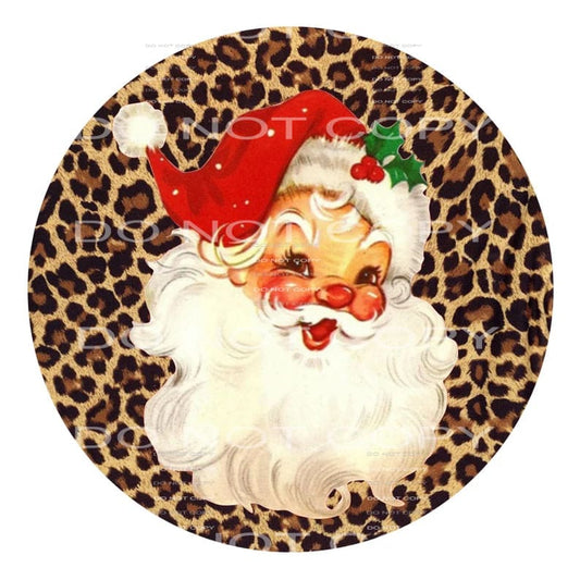 Santa # 2058 Sublimation transfers - Heat Transfer