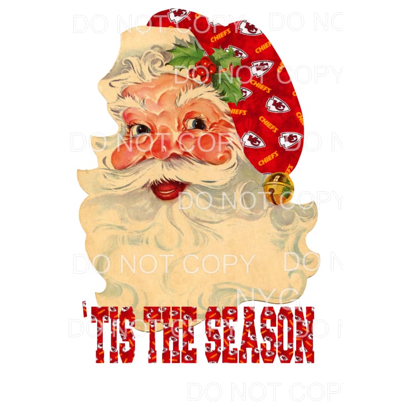 Santa # 941 Sublimation transfers - Heat Transfer