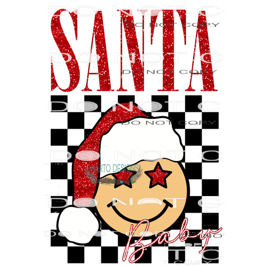 Santa Baby #8342 Sublimation transfers - Heat Transfer