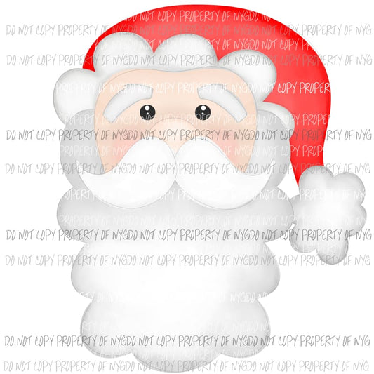 santa claus Sublimation transfers Heat Transfer