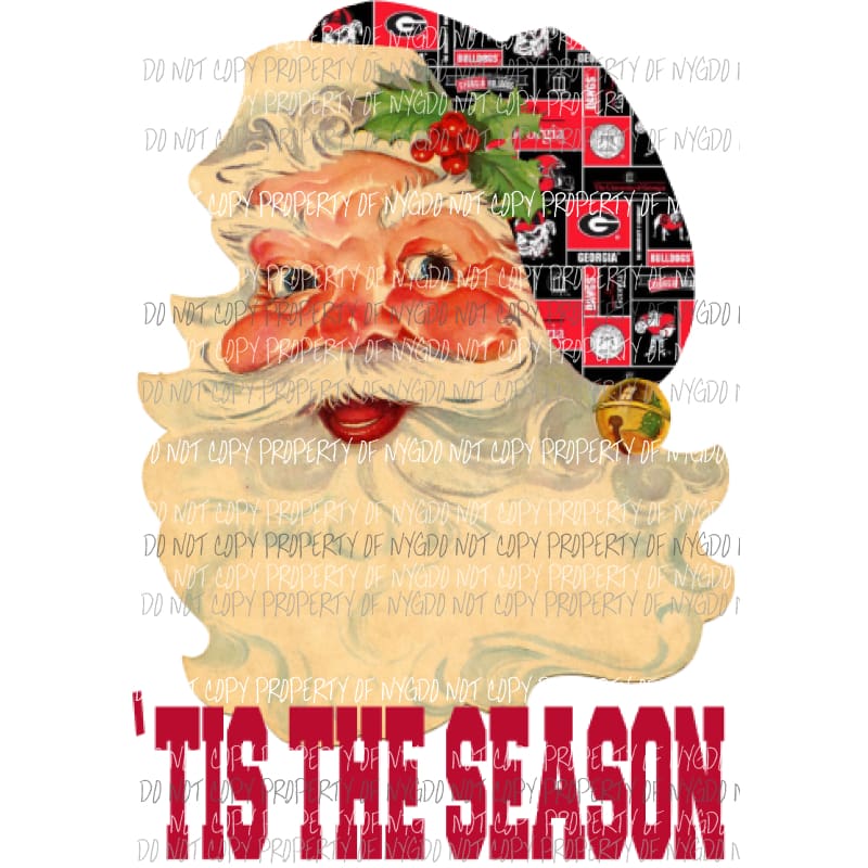 Santa Georgia 1 Sublimation transfers Heat Transfer