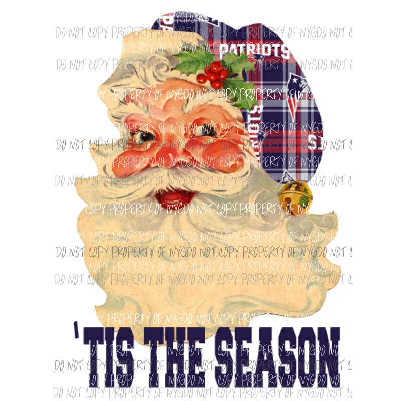 Santa Patriots 1 Sublimation transfers Heat Transfer
