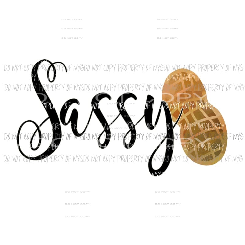 sassy nut sublimation transfer Heat Transfer
