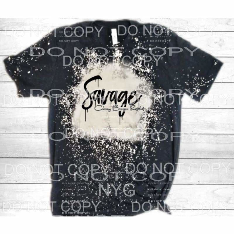 Savage Classy Bougie Rachet Black SCREEN PRINT PRE ORDER 