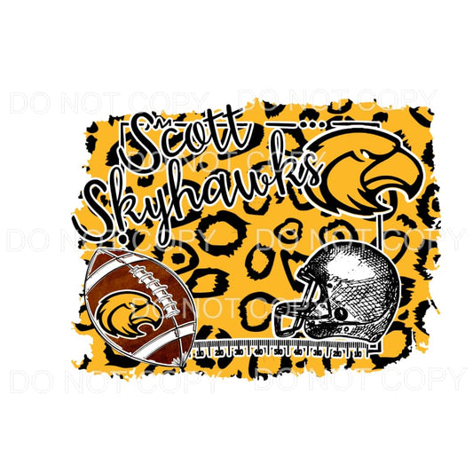 Scott Skyhawks # 1 Sublimation transfers - Heat Transfer