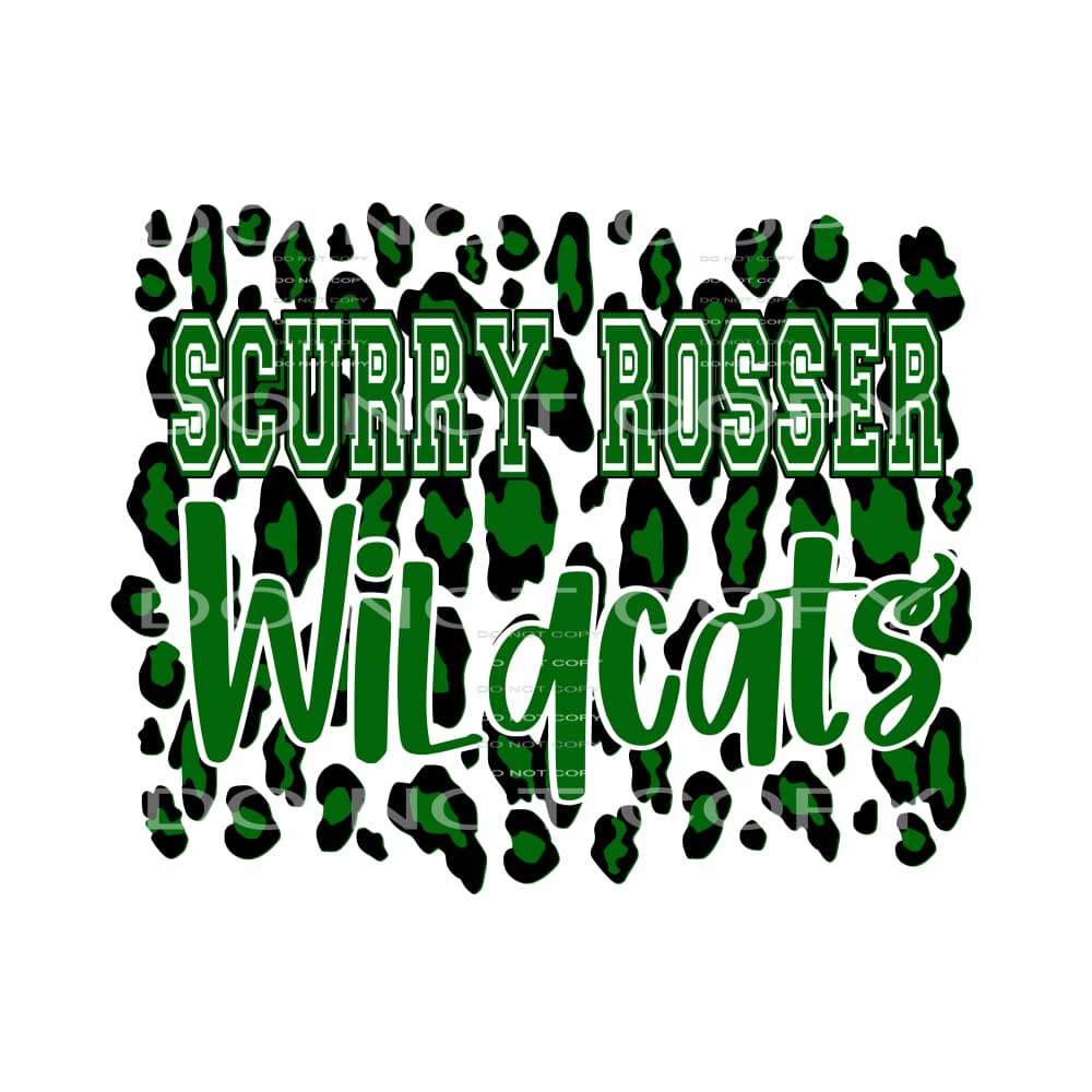 scurry wildcats # 88211 Sublimation transfers - Heat 