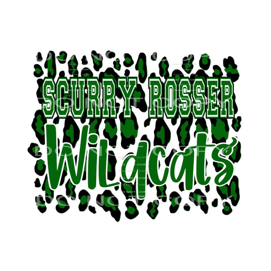 scurry wildcats # 88211 Sublimation transfers - Heat 