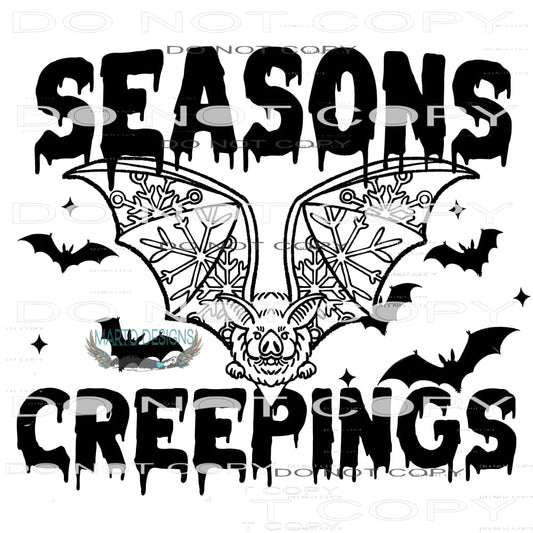 Seasons Creepings #7407 Sublimation transfers - Heat