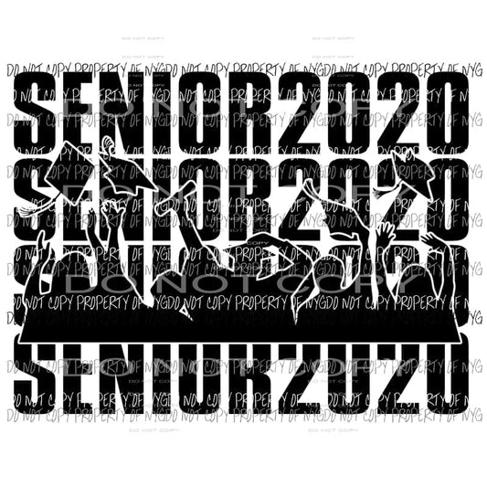 Senior 2020 Group Graduating Class Sublimation transfers Heat Transfer