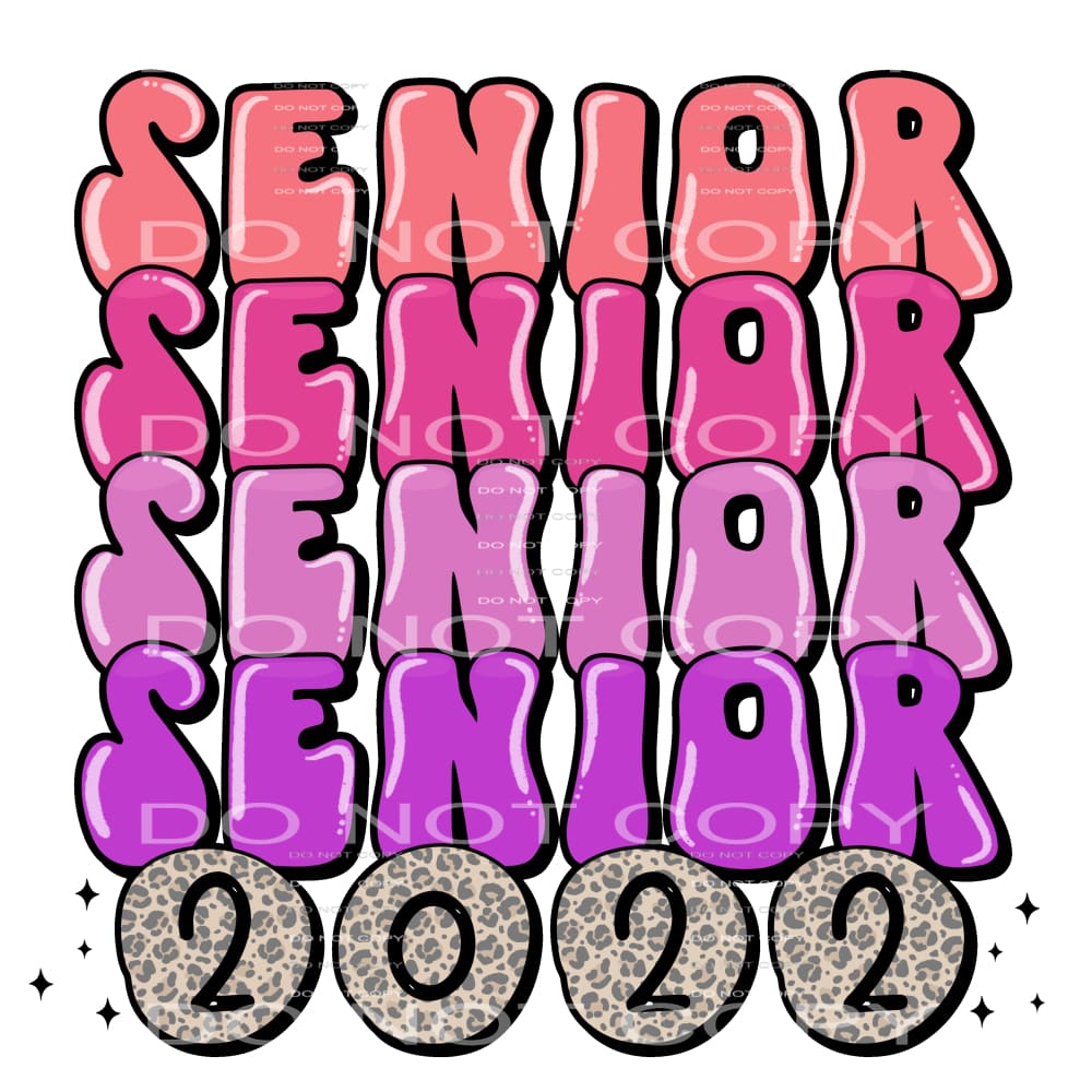 senior 2022 #4851 Sublimation transfers - Heat Transfer