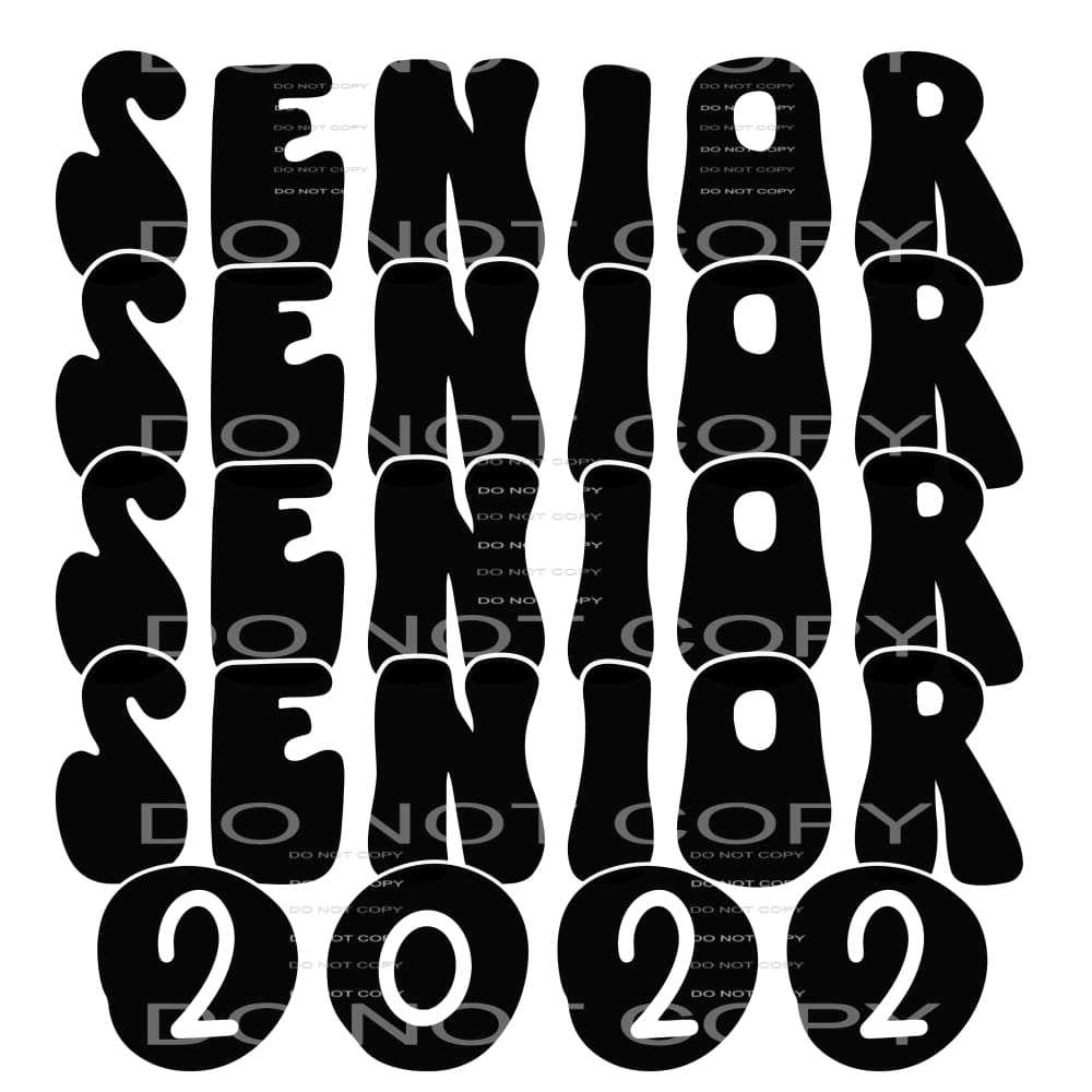 senior 2022 #4856 Sublimation transfers - Heat Transfer