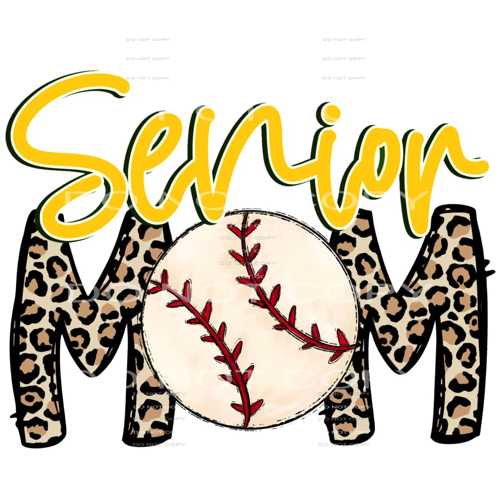 Senior Mom #5206 Sublimation transfers - Heat Transfer