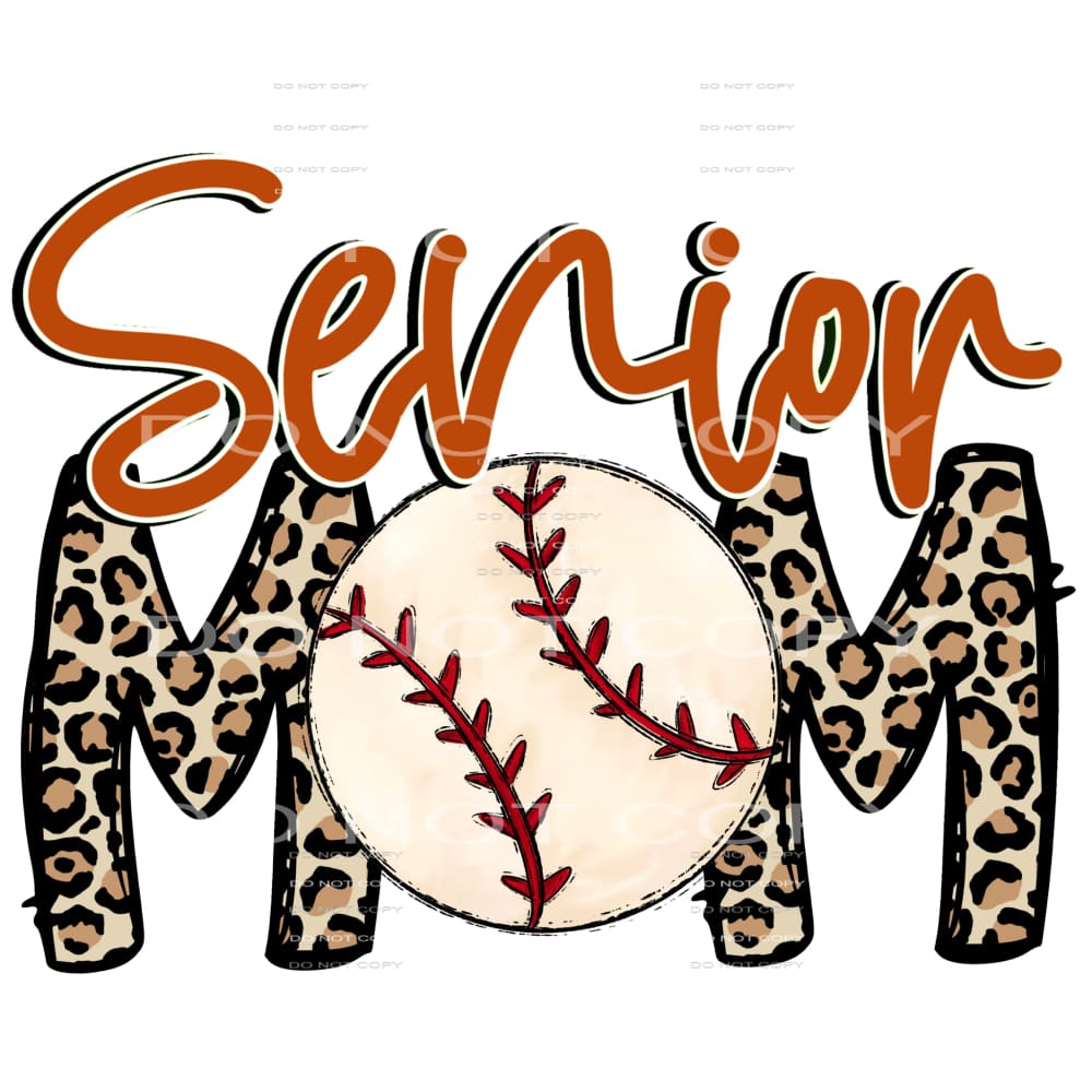 Senior Mom #5209 Sublimation transfers - Heat Transfer