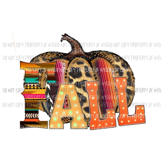 serape fall Sublimation transfers Heat Transfer