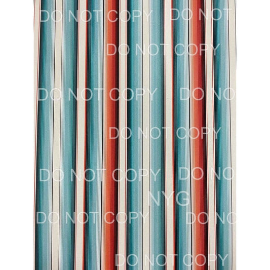 Serape Sheet #2 Sublimation transfers - 13 x 9 inches - Heat