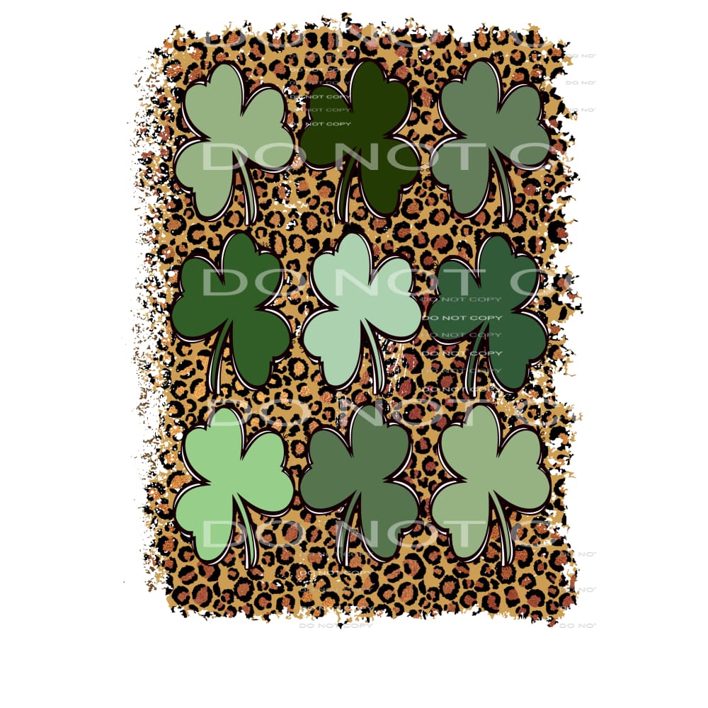 Shamrock # 8859 Sublimation transfers - Heat Transfer