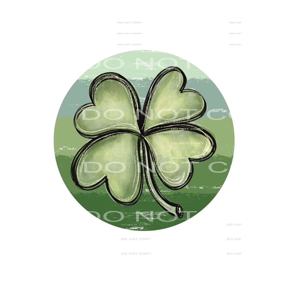 shamrock st patricks day # 8865 Sublimation transfers - Heat